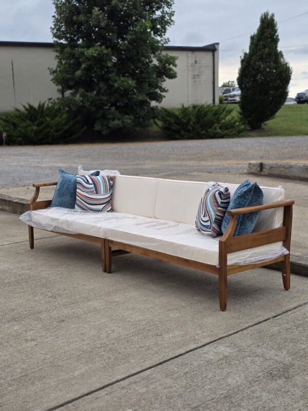 Outdoor 2pc Patio Sofa - Image 2
