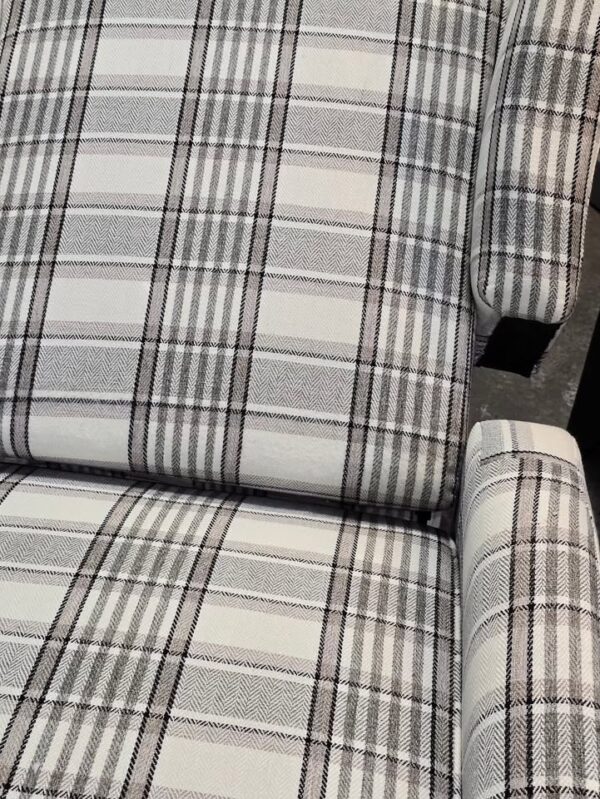 Plaid Pushback Recliner - Image 5