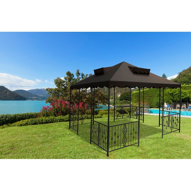 12' x 12' Steel Patio Gazebo - Image 2