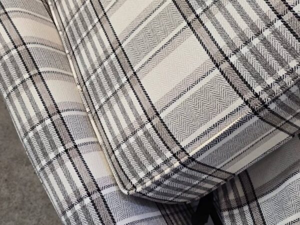 Plaid Pushback Recliner - Image 4