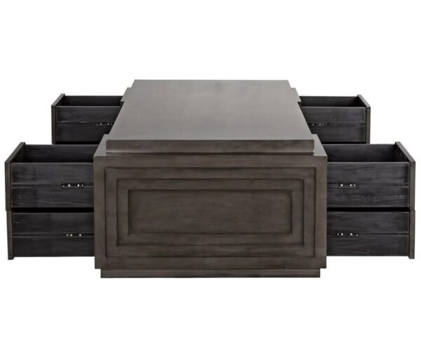 NOIR Mentor Solid Wood Desk - Image 7
