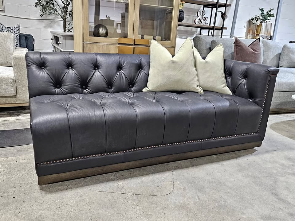 Four Hands Genuine Leather Sofa