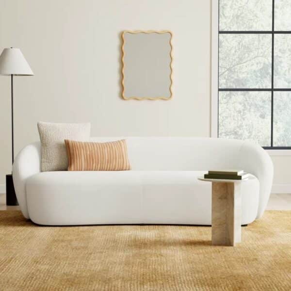 Amadora 90" Curved Sofa - Image 3
