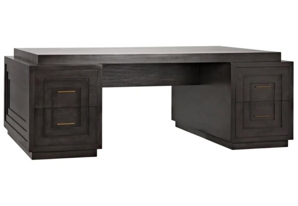 NOIR Mentor Solid Wood Desk - Image 5