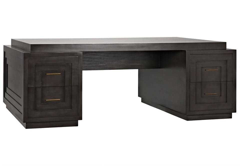 NOIR Mentor Solid Wood Desk - Image 5