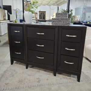 Brown 9 Drawer Dresser
