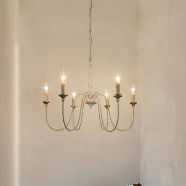 Gravitt 6 - Light French Country Chandelier - Image 4