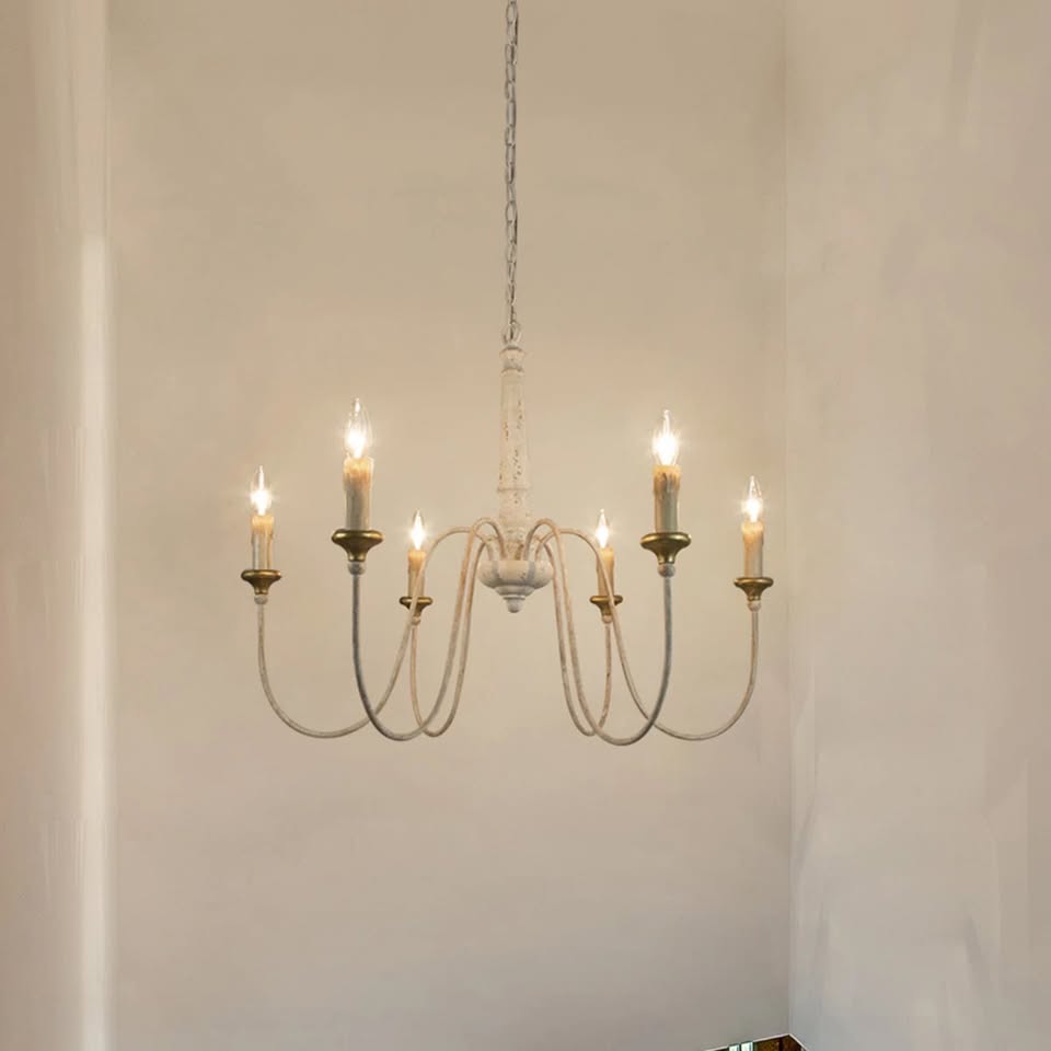 Gravitt 6 - Light French Country Chandelier - Image 4