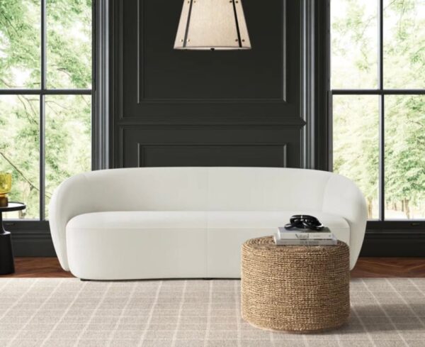 Amadora 90" Curved Sofa