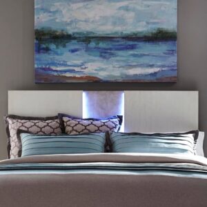 Liberty Furniture King Panel Travertine Headboard
