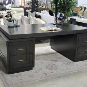NOIR Mentor Solid Wood Desk