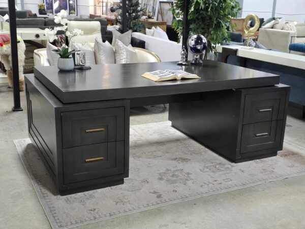 NOIR Mentor Solid Wood Desk