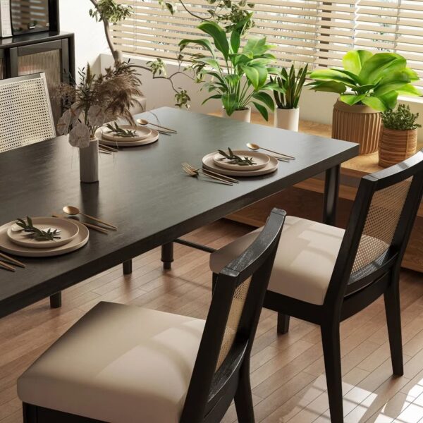 Set of 4 Arnkell Cane Dining Chairs - Image 7