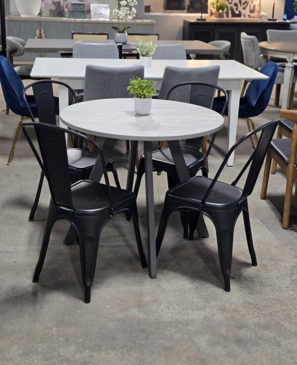 5-pc Round Dining Set - Image 3
