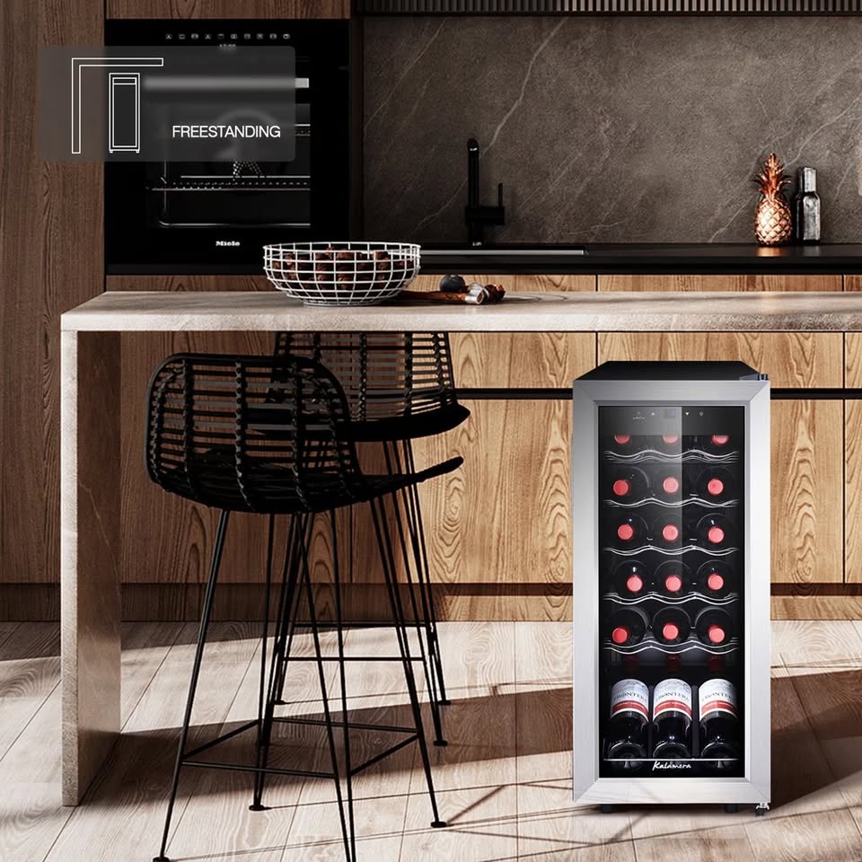 18-Bottle Free Standing Compressor Wine Cooler - Image 6