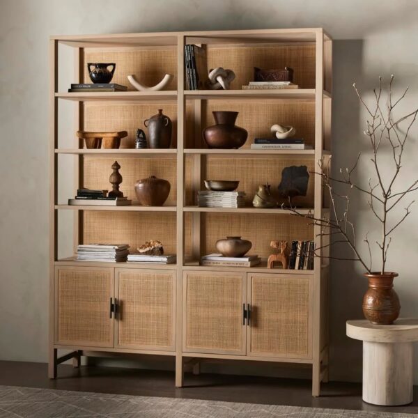 Four Hands Caprice Solid Wood Bookcase