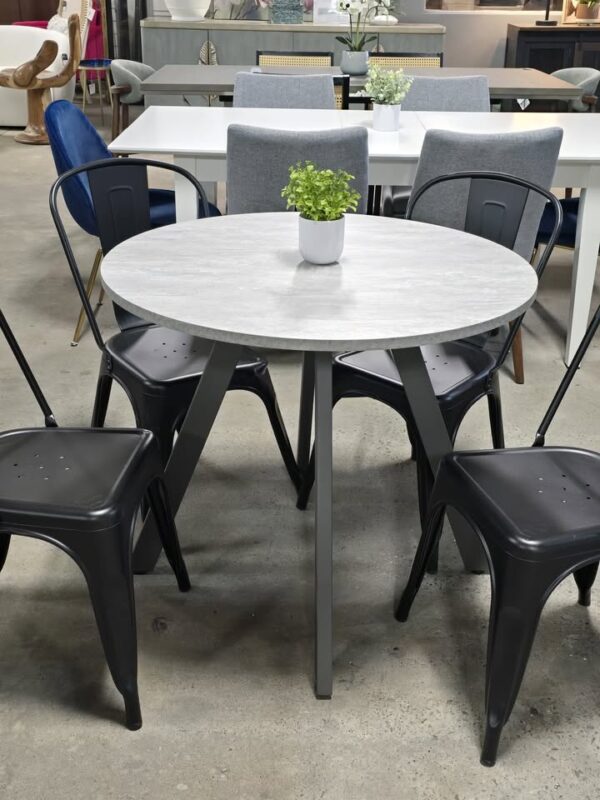 5-pc Round Dining Set - Image 4