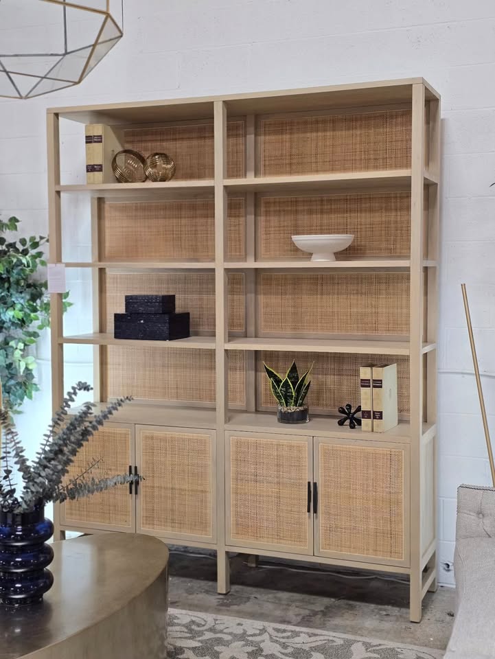 Four Hands Caprice Solid Wood Bookcase - Image 3