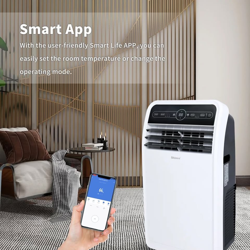 Shinco Portable Air Conditioner With Remote and Wifi - Image 2