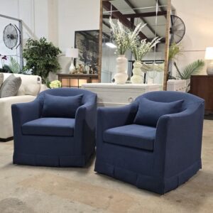 Set of 2 Electra Swivel Accent Chairs