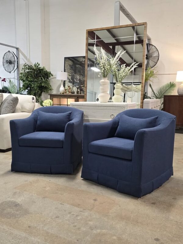 Set of 2 Electra Swivel Accent Chairs