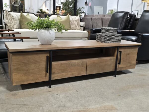 Mercana Maddox Mango Wood Media Console