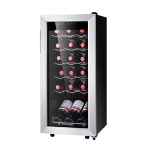 18-Bottle Free Standing Compressor Wine Cooler