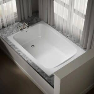 New! KOHLER 60 In. X 42 In. Drop-In Bathtub