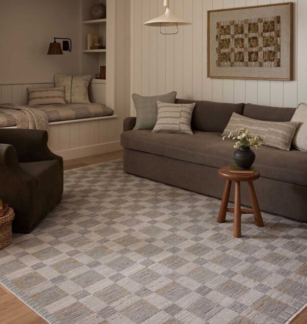 8' x 10' Loloi x Amber Lewis Checkered Area Rug