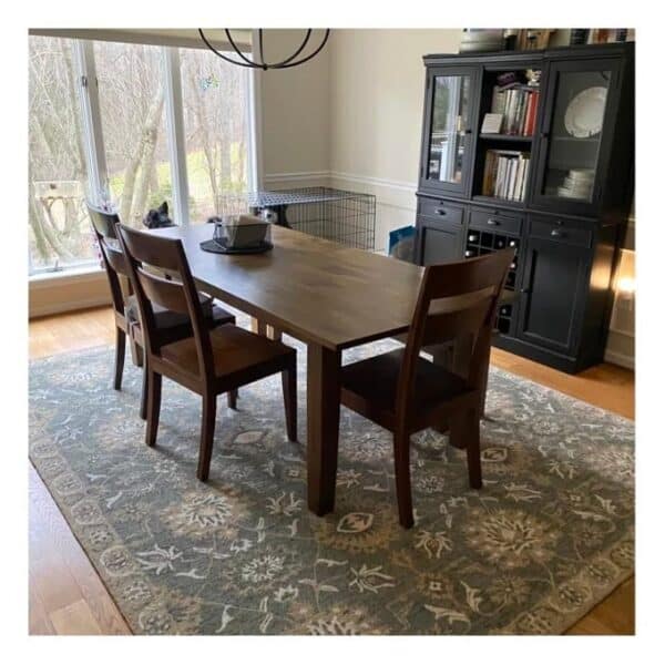 9' x 13' Dorcelus Floral Hand Woven Wool Rug - Image 2