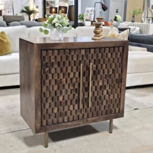 Abshire Mango Wood Cabinet