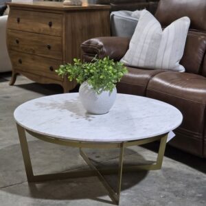 Clinton Marble Top Coffee Table