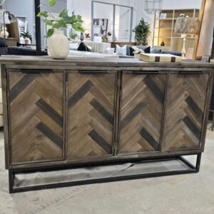 Solid Wood Rustic Sideboard