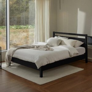 Walnut Full Size Platform Bed