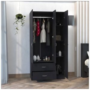 Black Austral Armoire