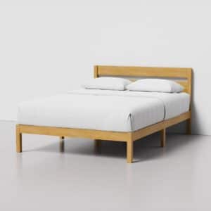 FULL Size Natural Platform Bed
