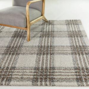 Balta 5'x7' Plaid Rug