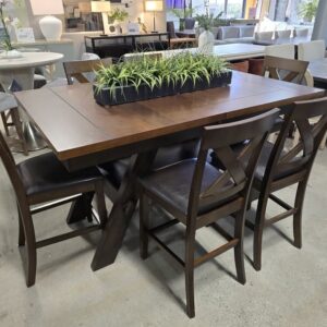 Extendable Counter Height Dining Set