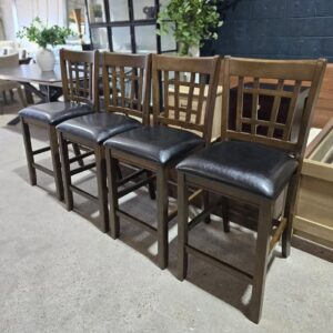 Set of (4) Counter Height Stools