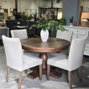 5pc Round Solid Wood Dining Set *BRAND NEW*