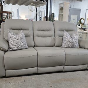 85" Grey Power Reclining Sofa *BRAND NEW*