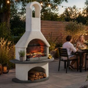 Valenzia BBQ Outdoor Fireplace *BRAND NEW*
