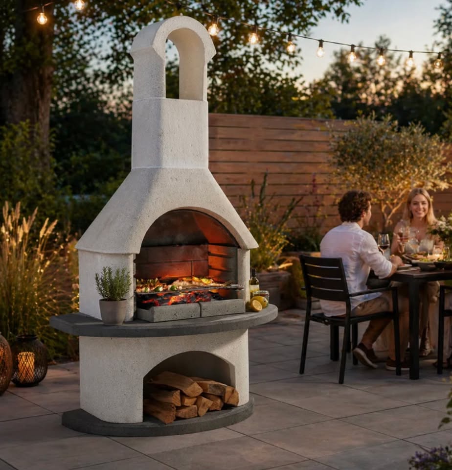 Valenzia BBQ Outdoor Fireplace *BRAND NEW*