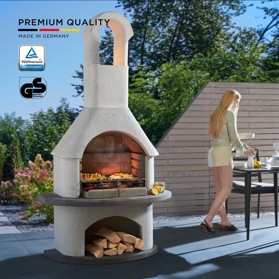 Valenzia BBQ Outdoor Fireplace *BRAND NEW* - Image 3