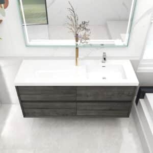 Moncear 60" Single Bathroom Floating vanity *BRAND NEW*
