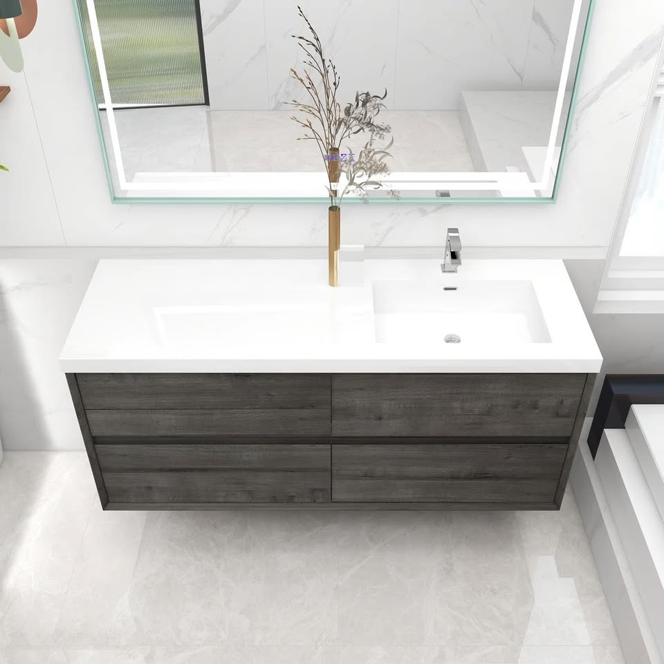Moncear 60" Single Bathroom Floating vanity *BRAND NEW*
