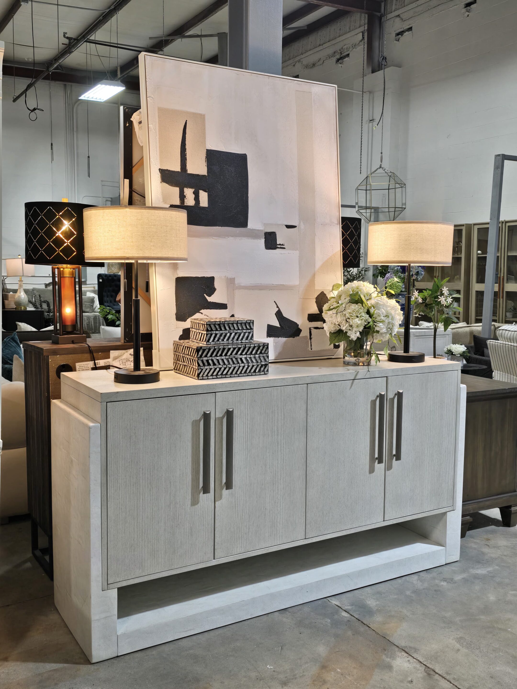 67" White Modern Sideboard *NEW*